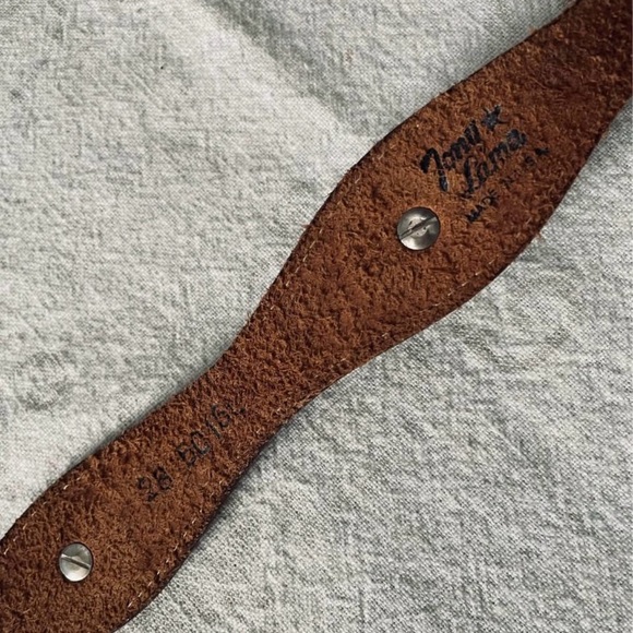 VINTAGE Tony Lama Western Belt main image 4